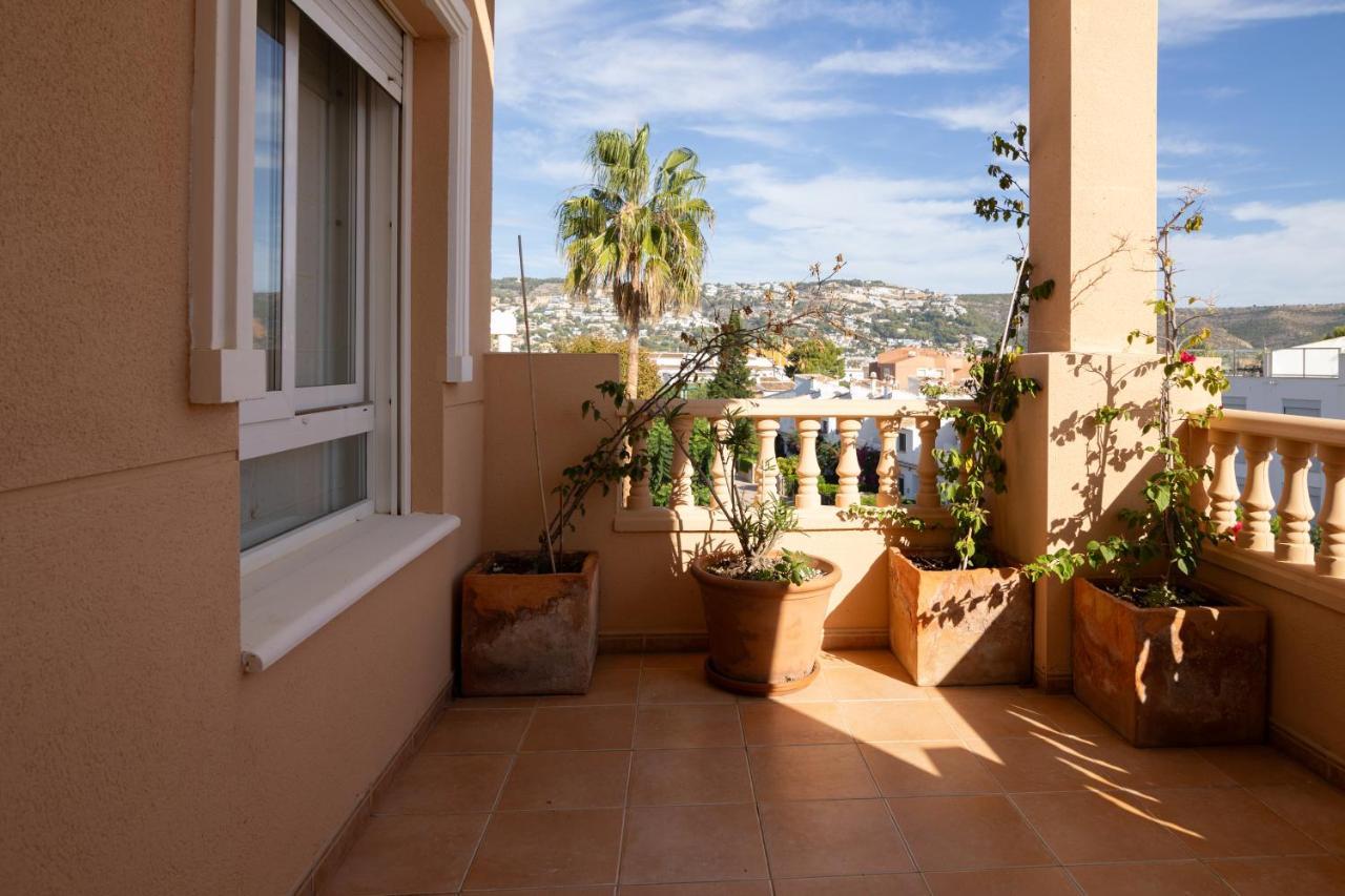 Javea Terraza + Piscina + Vistas Al Mar Platja de Larenal 外观 照片