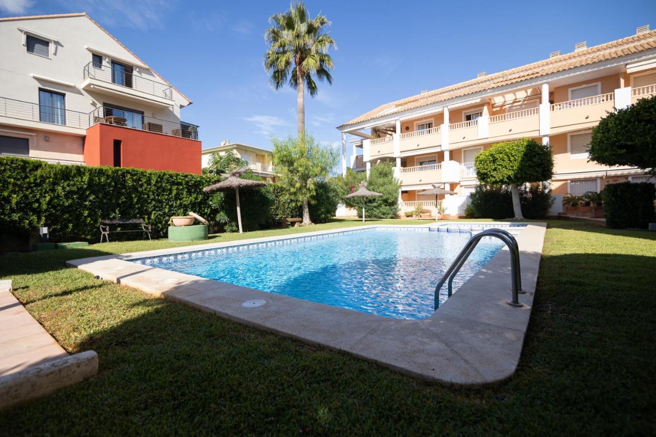 Javea Terraza + Piscina + Vistas Al Mar Platja de Larenal 外观 照片